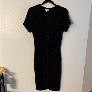 Love J Black Midi Dress